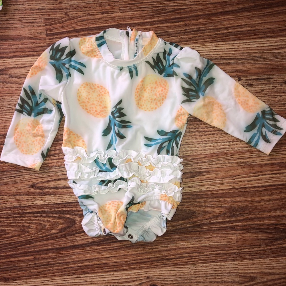 Infant Bathing Suit / Rashguard 3-6m